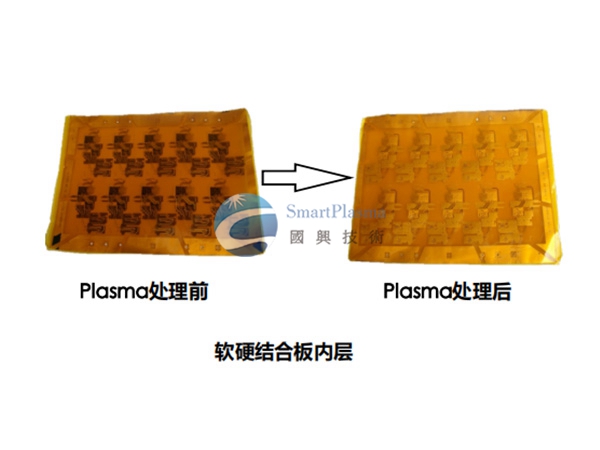 The surface is roughened and activated to change the adhesion and binding force